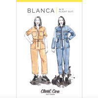 Blanca Flight Suit Pattern Pattern Closet Core Patterns