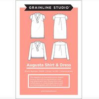 Augusta Shirt & Dress Pattern Pattern Grainline Studio