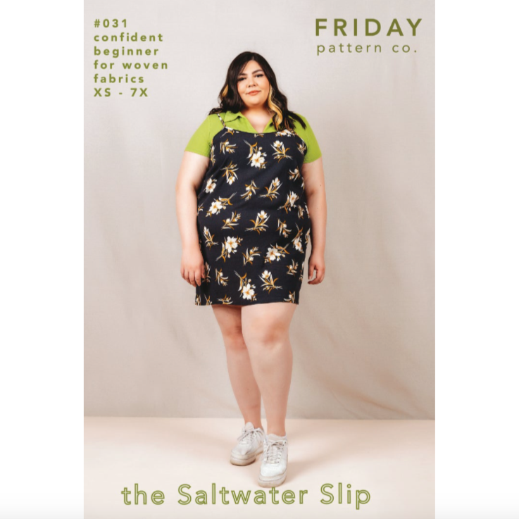 Saltwater Slip Dress Pattern Pattern Friday Pattern Company