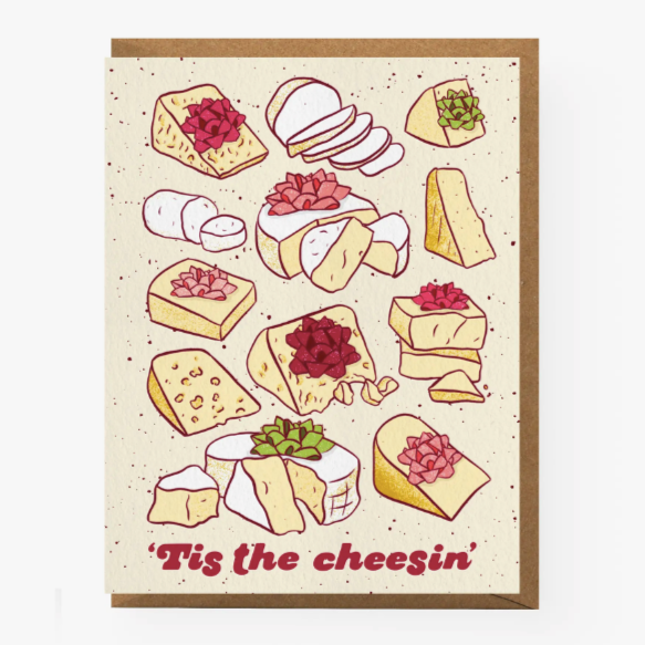'Tis the Cheesin' Holiday Card