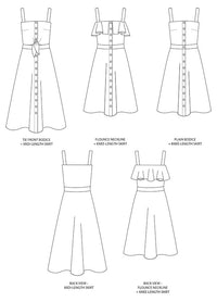 Seren Sundress Pattern Pattern Tilly and the Buttons
