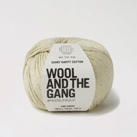 Shiny Happy Cotton Yarn Wool and the Gang Lime Crush