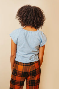 The Square Neck Top Pattern Pattern Friday Pattern Company