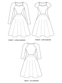 Zadie Dress Pattern Pattern Tilly and the Buttons