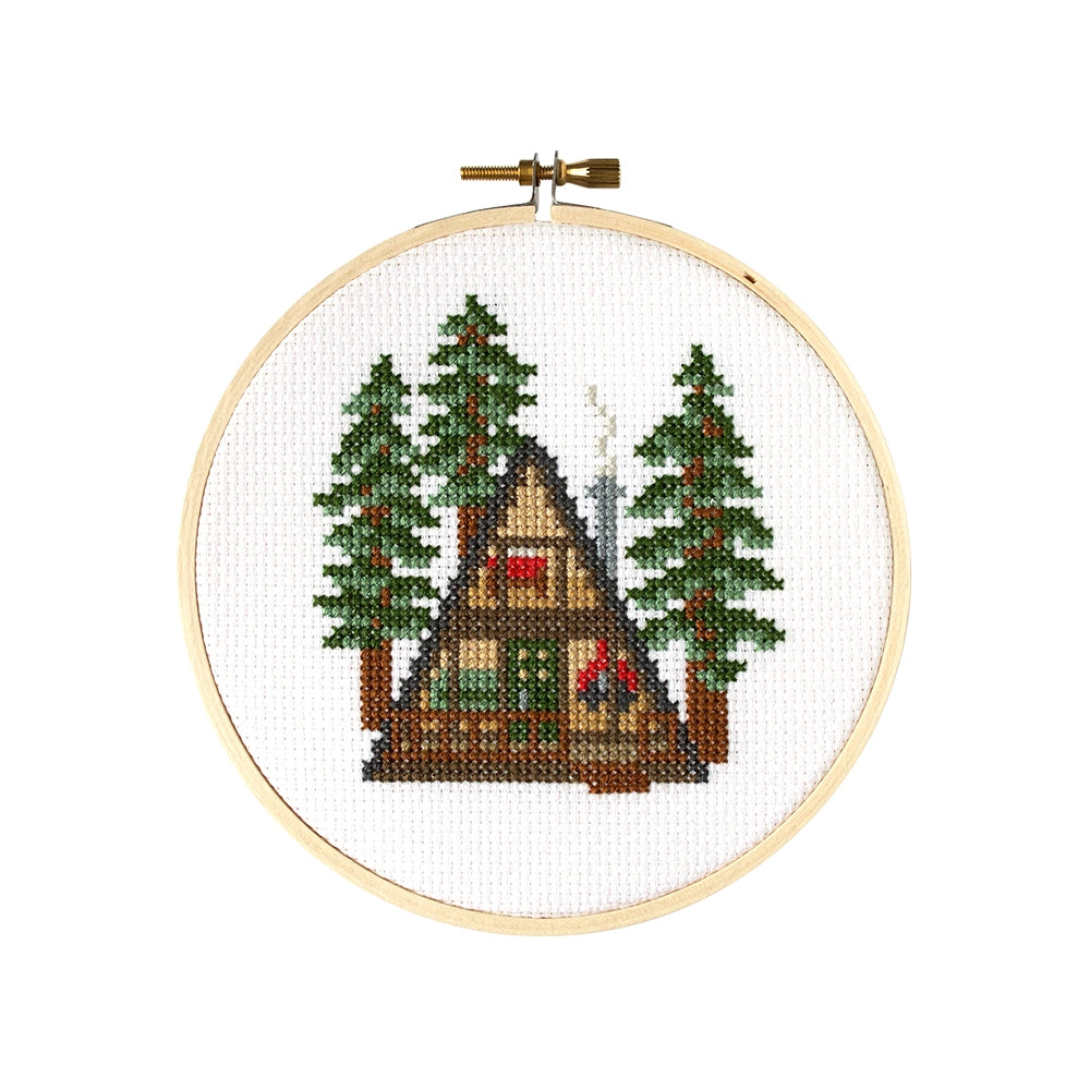 A-Frame Cross Stitch Kit Kit The Stranded Stitch