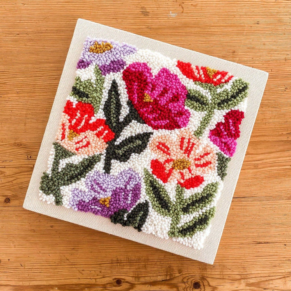 Wildflowers Punch Needle Kit