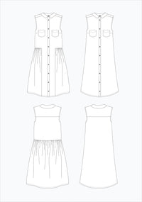 Alder Shirtdress Pattern Pattern Grainline Studio