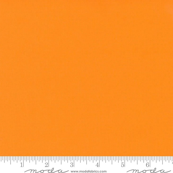 Bella Solids by Moda Fabric in Amelia Orange Fabric Moda Fabrics
