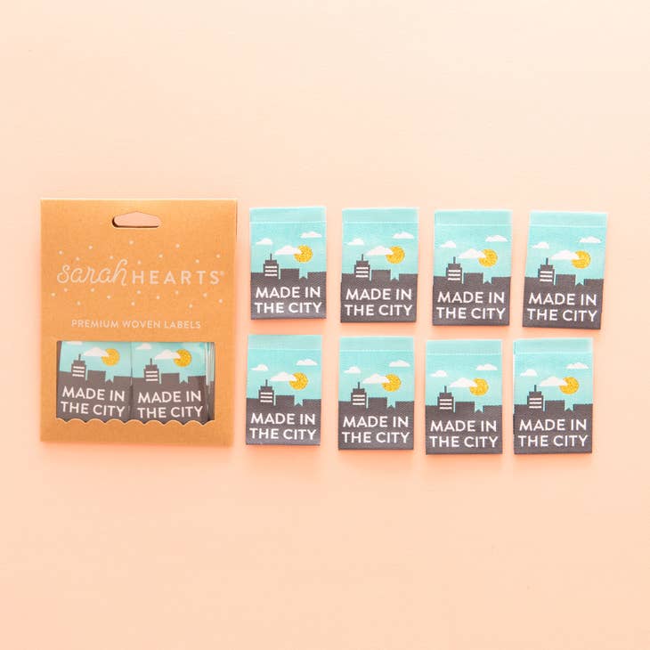 Made in the City Label Sarah Hearts