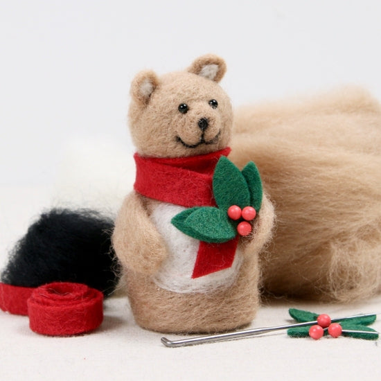 Babba Bear Needle Felting Kit