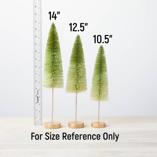 Large Bottle Brush Trees 10.5 - 14 (Multiple Color Options) – Brooklyn  Craft Company