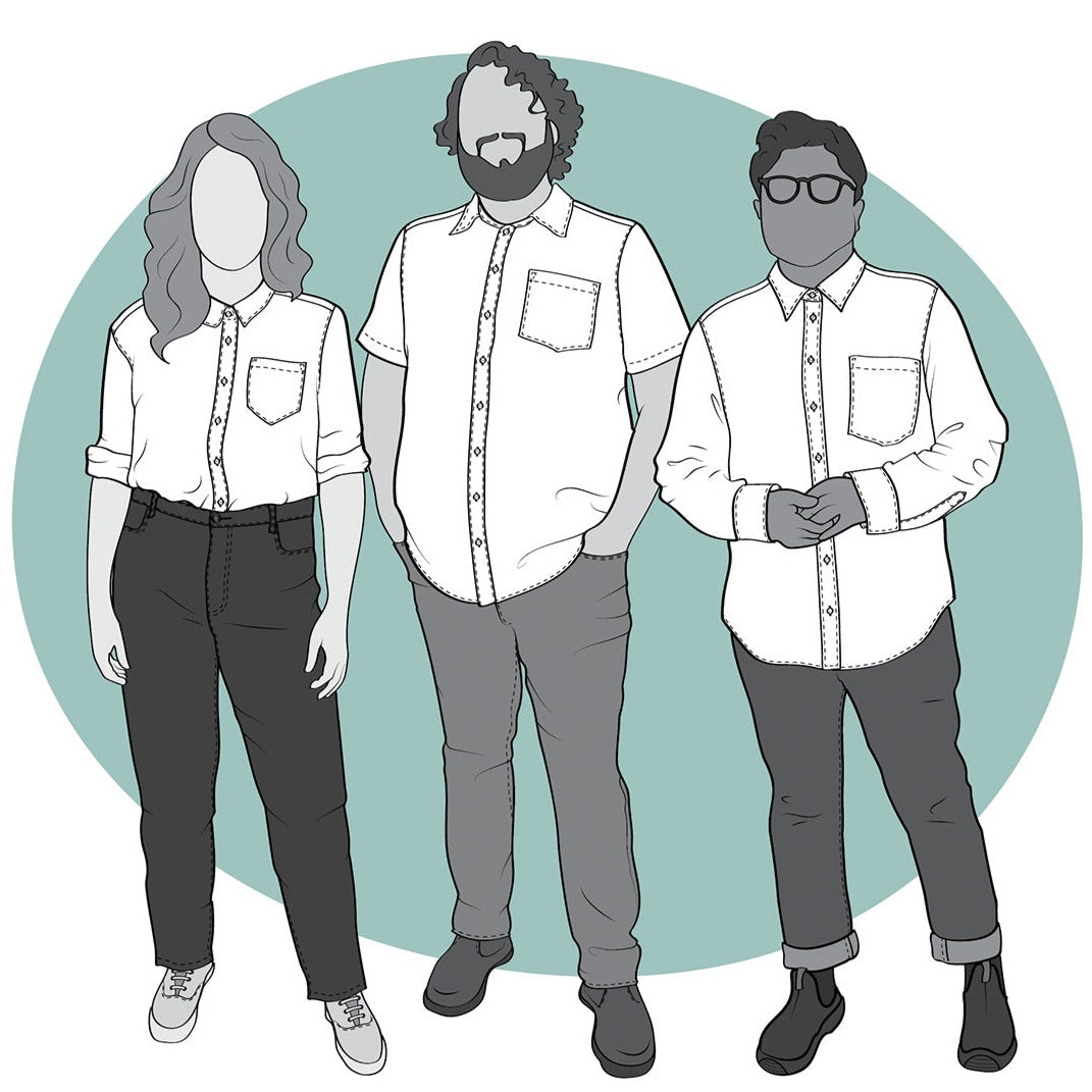 5-Week Sewing Course - Button Up Shirt Past Workshop Brooklyn Craft Company