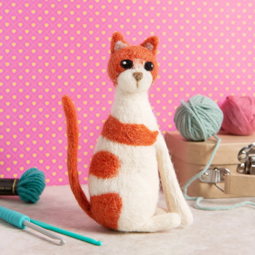 Cat Needle Felting Kit