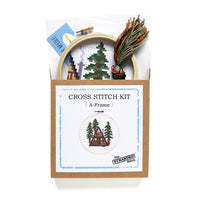 A-Frame Cross Stitch Kit Kit The Stranded Stitch