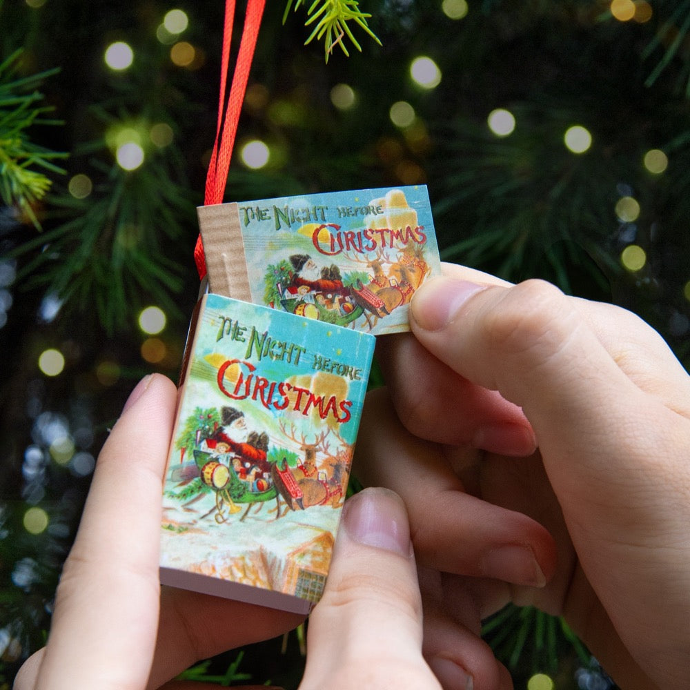 Night Before Christmas Poem Ornament