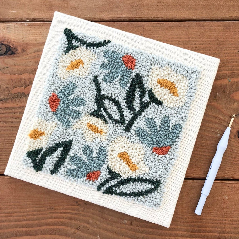 Daisies & Peonies Punch Needle Kit