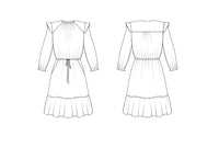 Davenport Dress Pattern Pattern Friday Pattern Company