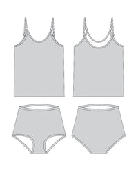 Dune Tank & Briefs Pattern Pattern Christine Haynes