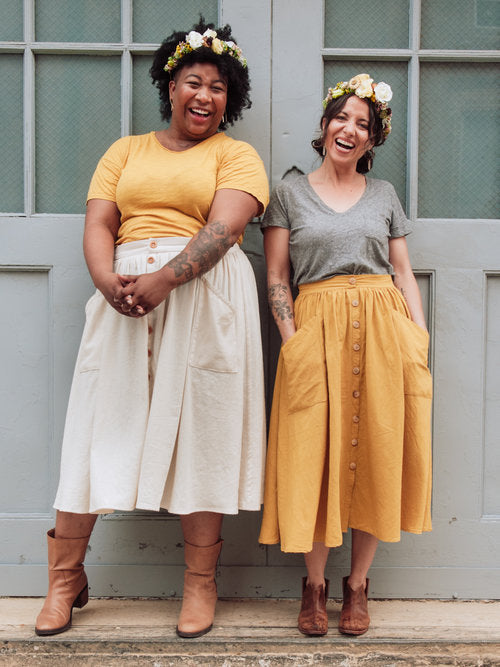 VIRTUAL WORKSHOP: Sew an Estuary Skirt Past Workshop Brooklyn Craft Company