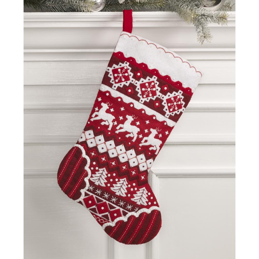 Felt Applique Stocking Kit