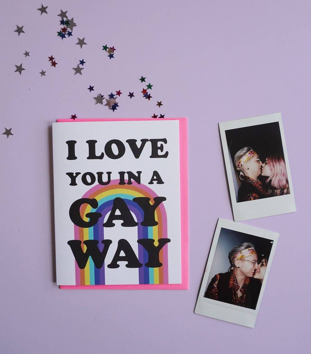 Gay Way Card Greeting Cards Ash + Chess