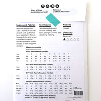 Linden Sweatshirt Pattern Pattern Grainline Studio