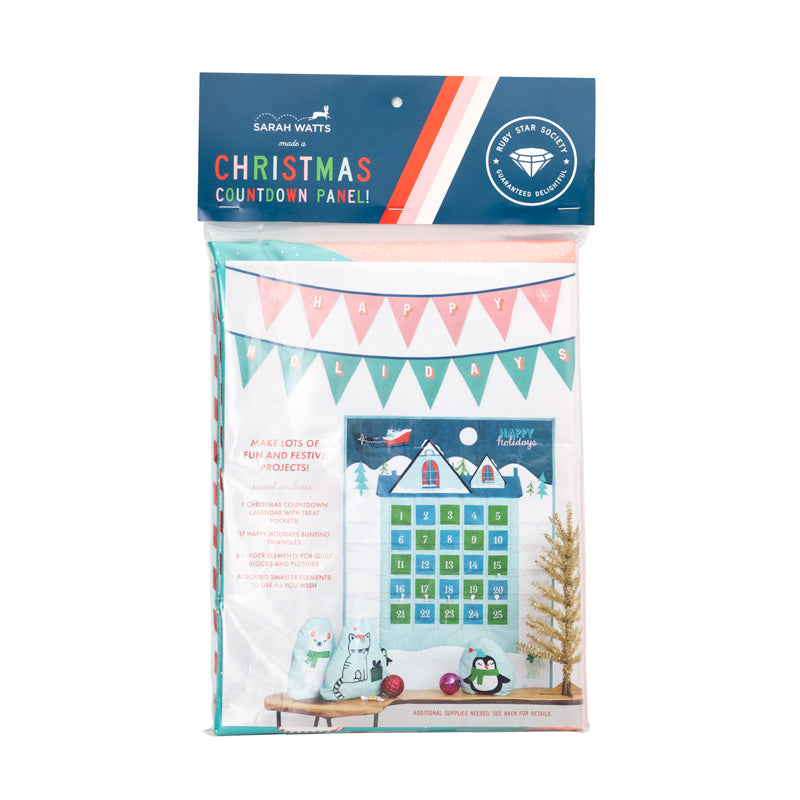 Peppermint Please Christmas Countdown Panel by Ruby Star Society