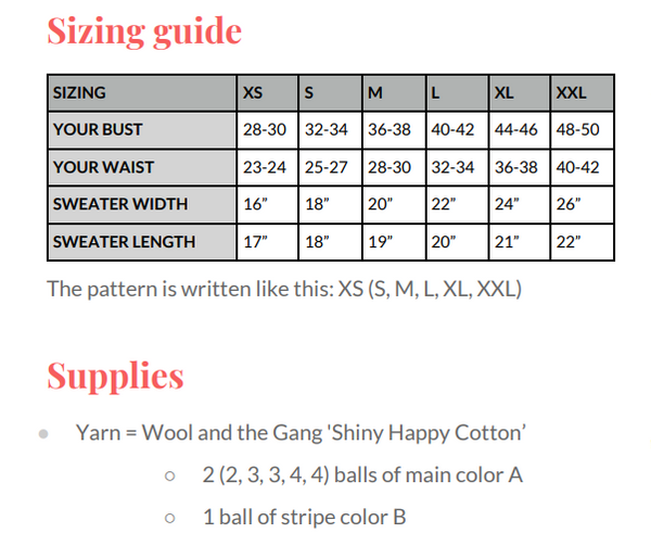 VIRTUAL WORKSHOP: Knit a Striped Summer Top – Brooklyn Craft Company