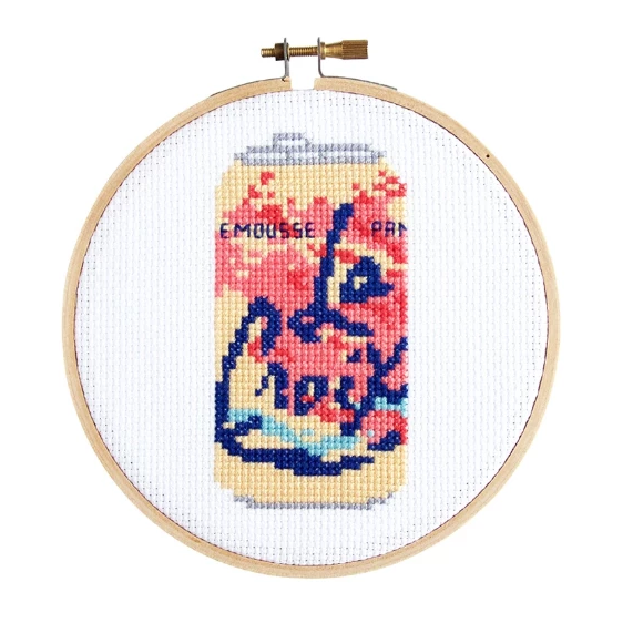 La Croix Cross Stitch Kit Kit The Stranded Stitch