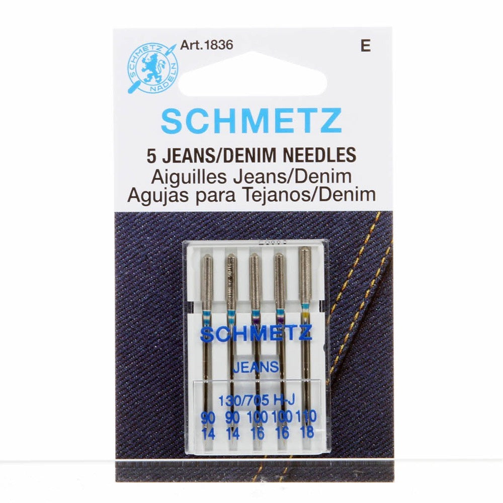 Assorted Jean & Denim Machine Needles Notions Schmetz