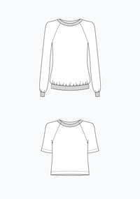 Linden Sweatshirt Pattern Pattern Grainline Studio