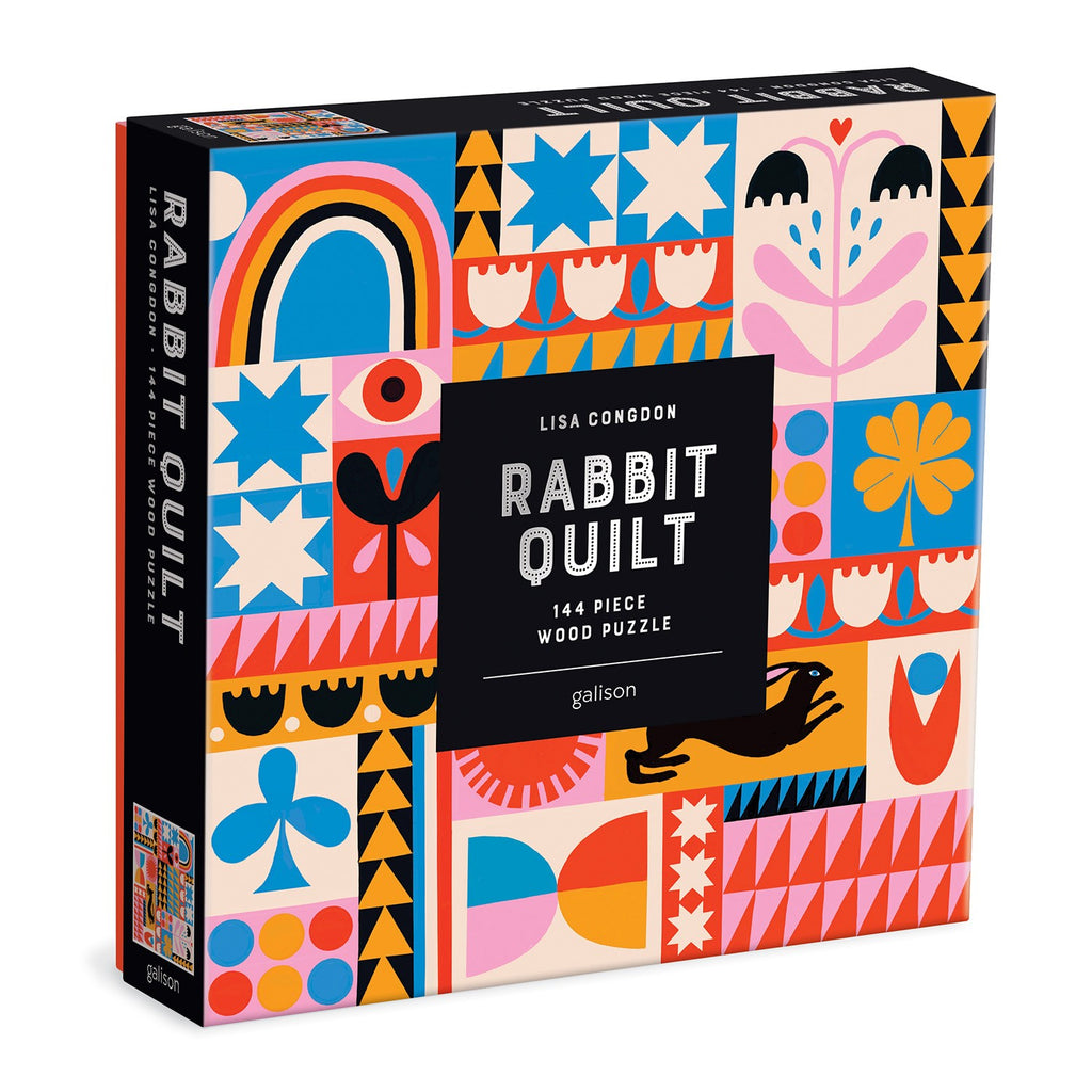 Lisa Congdon Rabbit Quilt Puzzle