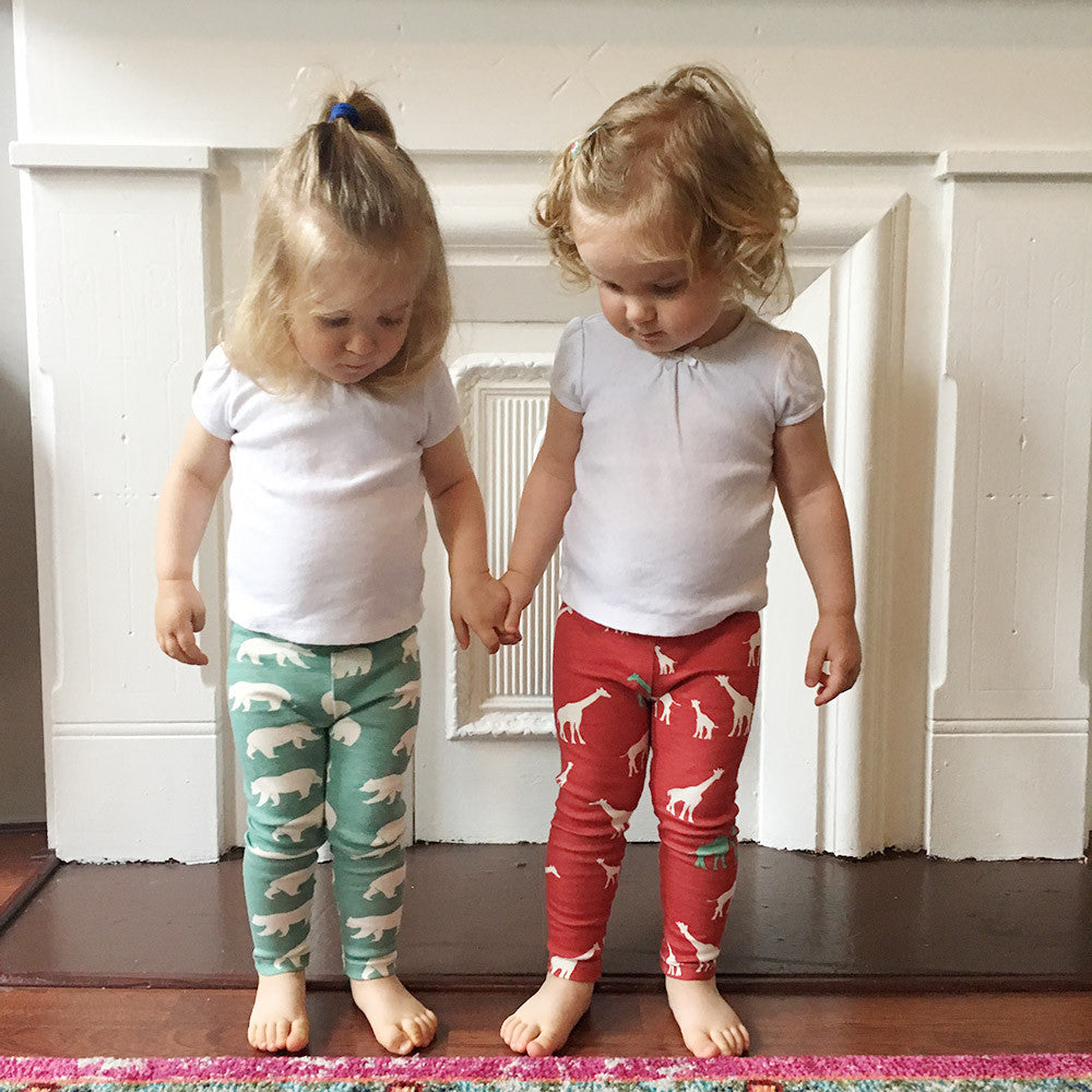 Baby & Kid Leggings Past Workshop Brooklyn Craft Company
