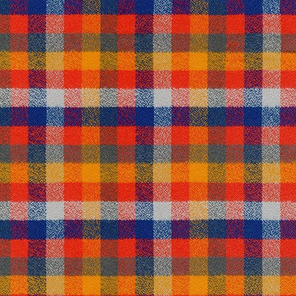 Mammoth Junior Flannel by Robert Kaufman in Goldfish Fabric Robert Kaufman