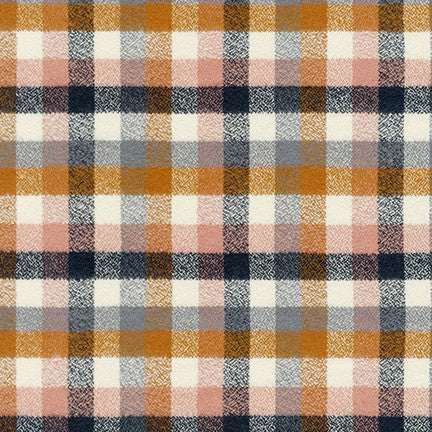 Mammoth Junior Flannel by Robert Kaufman in Nutmeg Fabric Robert Kaufman