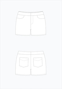 Maritime Shorts Pattern Pattern Grainline Studio