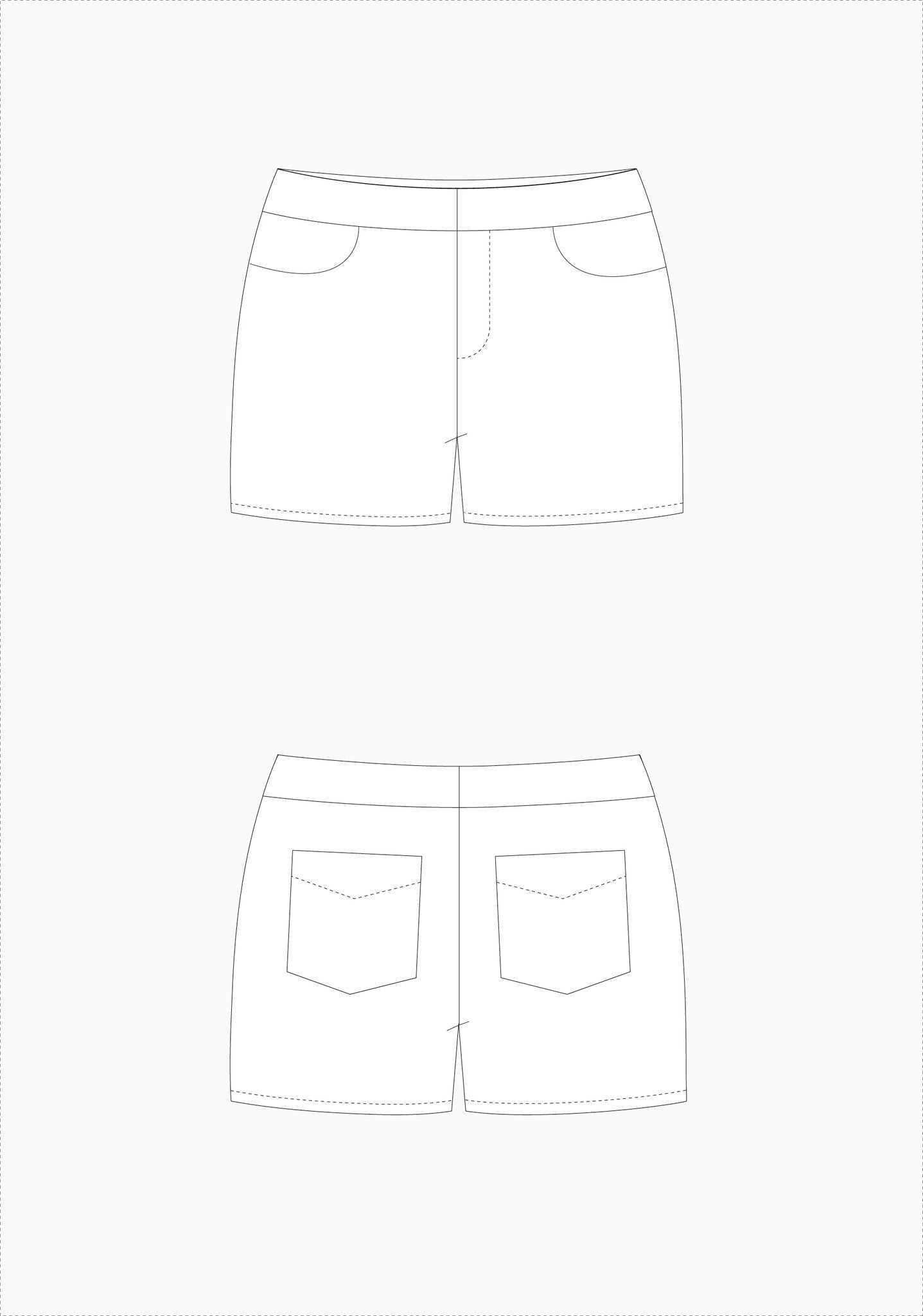 Maritime Shorts Pattern Pattern Grainline Studio