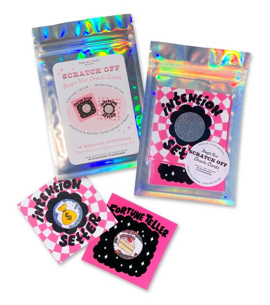 Scratch-off Oracle Cards