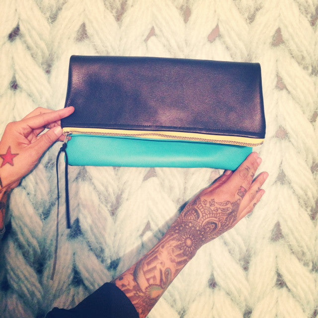 Sew a Leather Clutch