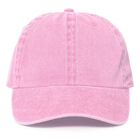 Blank Dad Hat for Embroidery Accessories Brooklyn Craft Company Pink