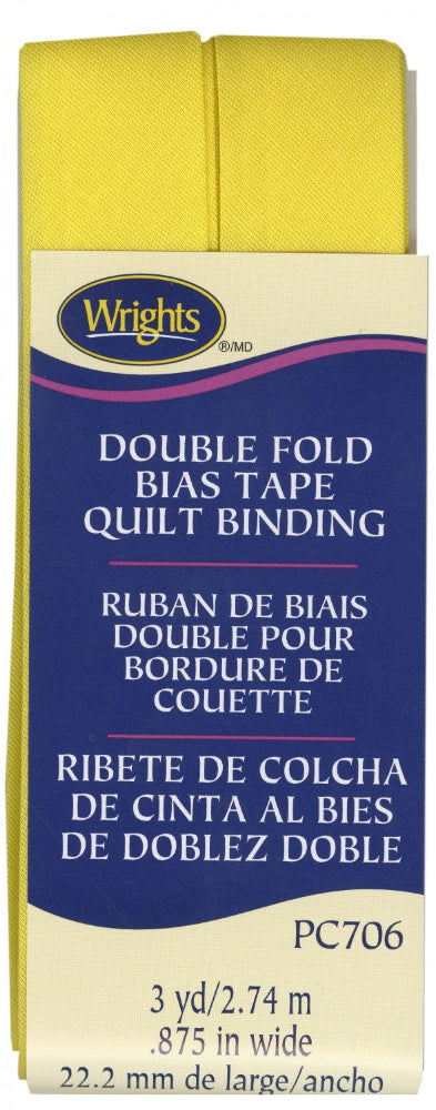 Double Fold Quilt Binding - Canary Wrights
