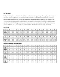 The Sagebrush Top Pattern Pattern Friday Pattern Company