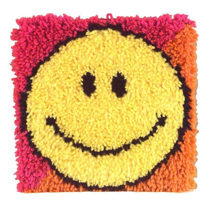 Smiley Face Latch Hook Kit