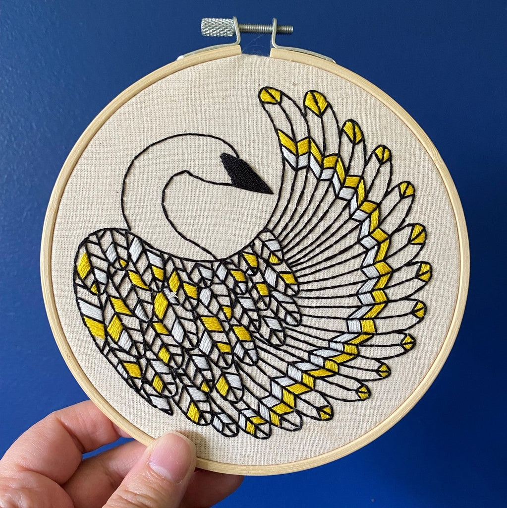 Trumpeter Swan Embroidery Kit
