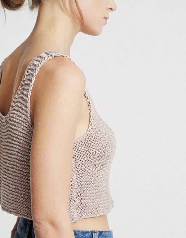 Woodstock Tank Knitting Pattern Pattern Wool and the Gang