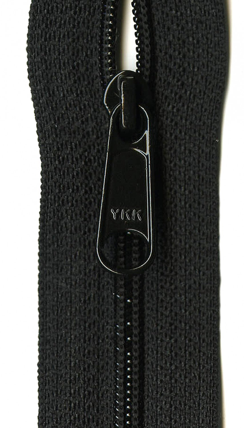 22" Designer Accents Ziplon Zipper Zipper YKK Black