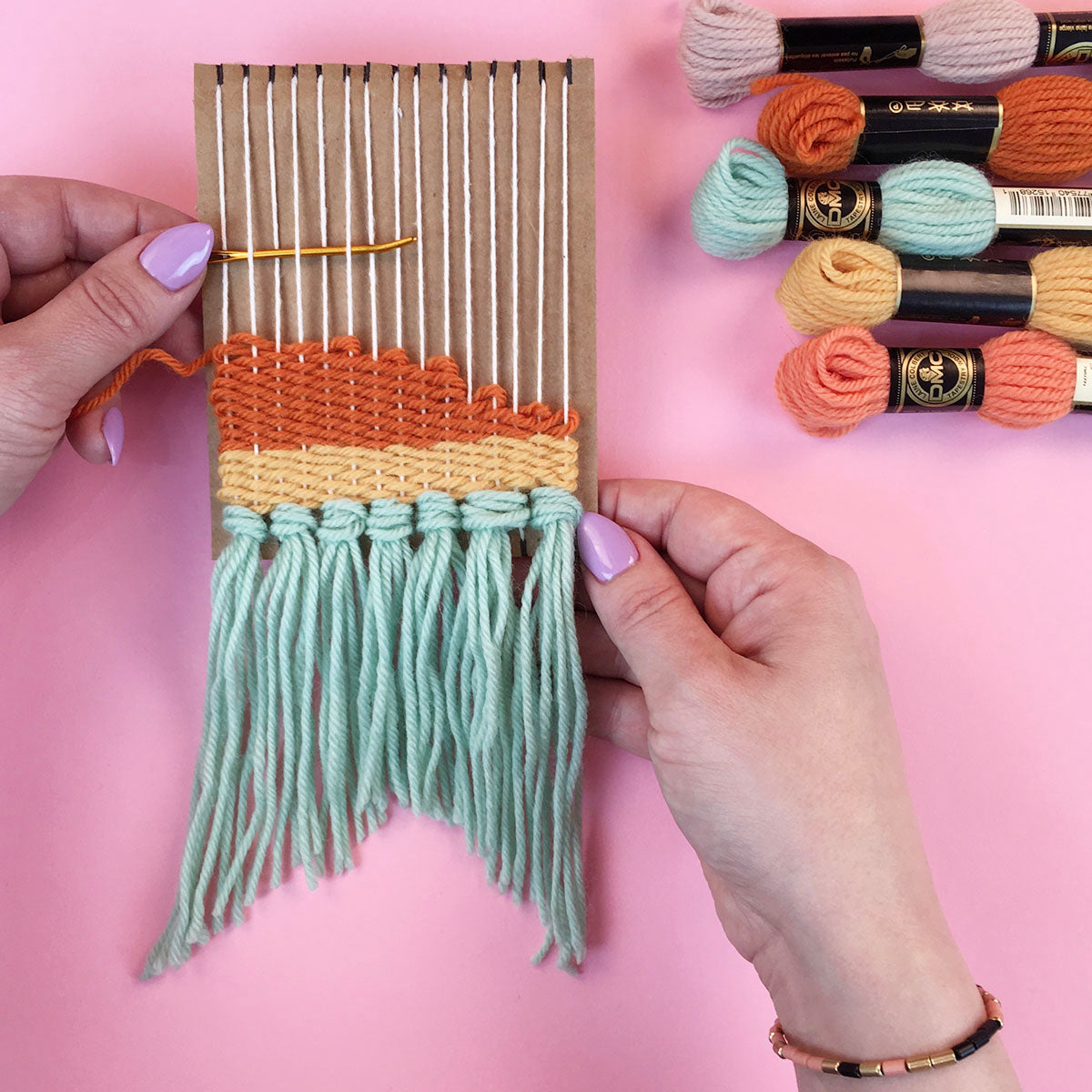 How To Make a DIY Mini Loom