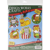 Christmas Kittens Ornament Cross Stitch Kit