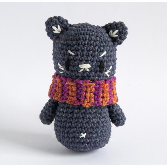 Cat Lucky Crochet Kit Kit Hoooked