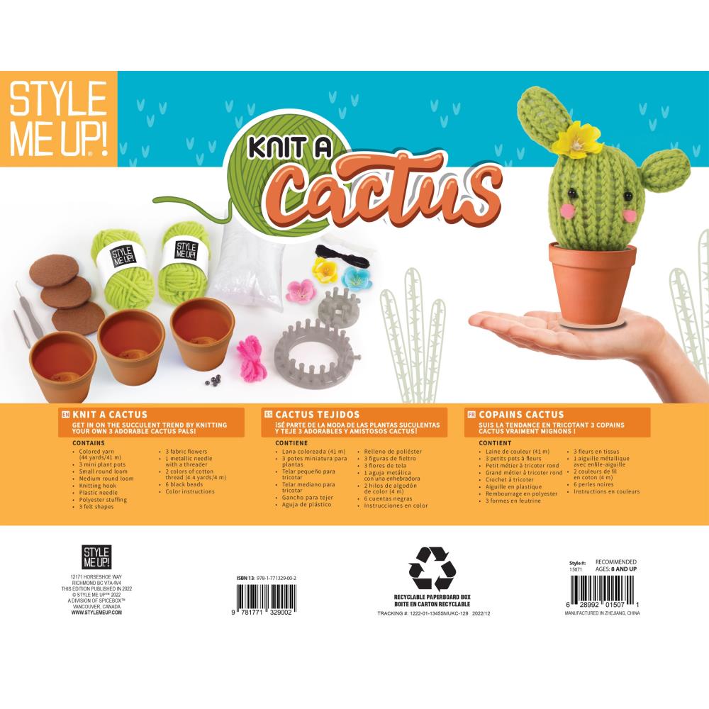 VALIEM×COOL CACTUS⁎ HABITAT限定ニ点セット バリエム Deluxe Cactus Loom Knitting Kit – Brooklyn Craft Company